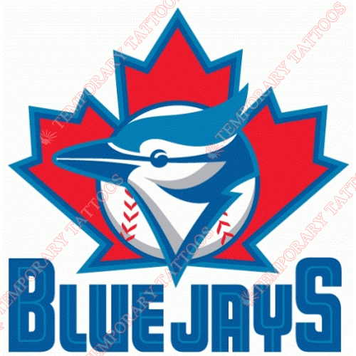 Toronto Blue Jays Customize Temporary Tattoos Stickers NO.1996